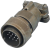 Circular Connector, Plug, 18-1, Cable; Military Specification Itt Cannon - 13AC0105 - Newark, An Avnet Company