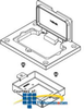 Legrand - Wiremold 880W Series A/V Adapter Plate - 828MAAP - TelephoneStuff.com