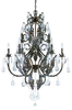 13529-RG/GL Mid. Chandeliers-Candle - 712308 - Capital Lighting, Inc.