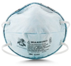 3M 8246 Light Blue Standard R95 Molded Cup Particulate Respirator - 051138-54357 - 051138-54357 - R. S. Hughes Company, Inc.