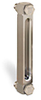 Standard Aluminum Liquid Level Gage, 6” Centerline, Back Mount 1/2