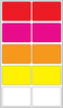 Label, Paper, Multicolour, 75Mm X 50Mm; Label Type Multicomp Pro - 47AK1605 - Newark, An Avnet Company
