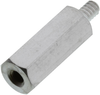Spacer/standoff, Hex, Al 6.35Mm X 15.9Mm; Standoff Material Keystone - 62W5283 - Newark, An Avnet Company