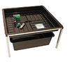 Econo 1-tray system w/reservoir, 3' x 3' x 19