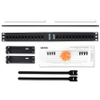 10GX Angled Patch Panel 24 Port 1U -- 10GX Angled PP 24 1U