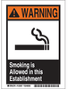 Smoking Allowed Sign - 123060 - Brady Corporation