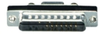 Slimline Adapter, DB9 to DB25, Female/Male - FA612 - Visual Sound, Inc.