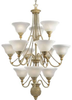 P4122-42 Large Chandeliers-Glass Shade - 762422 - Capital Lighting, Inc.