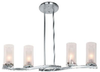 50506-BS/FRC Mid. Chandeliers-Glass Up - 735920 - Capital Lighting, Inc.
