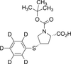 (2S,4S)-4-(Phenylthio)-1,2-pyrrolidinedicarboxylic-d5 Acid.. -- P337062 - Image
