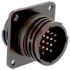 Connector, CPC; 16; Receptacle; Feed-Thru; 17; All Plastic; 15/16-20 UNEF-2A - 70082673 - Allied Electronics, Inc.