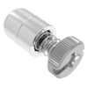 Captive Screw, 4-40 Thread, Press-in, Phillips/Slot Combination, Knurled Bright Knob - 52-19-51-4 - Southco