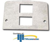 Siemon MAX Series Service Fitting Plate - MX-SFP-2 - TelephoneStuff.com