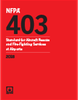 NFPA 403: Standard for Aircraft Rescue and Fire-Fighting Services at Airports