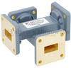 40 dB WR-62 Waveguide Crossguide Coupler with UG-419/U Square Cover Flange from 12.4 GHz to 18 GHz in Copper Alloy - FMWCP1049 - Fairview Microwave Inc.