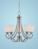 Mid. Chandeliers-Glass Up - 664402 - Capital Lighting, Inc.