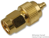 Rf/coaxial Adapter, Sma Plug-Mmcx Plug; Convert From Coax Type Amphenol Rf - 92C7292 - Newark, An Avnet Company