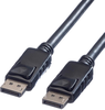 Audio Cable, Displayport Plug, 1M, Black; Connector To Connector Roline - 43AC9846 - Newark, An Avnet Company