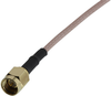 Coax Cable, Sma Plug-Free End, 6; Connector To Connector Amphenol Rf - 66AH8911 - Newark, An Avnet Company