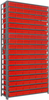 Open Shelving, 13Shelves, 108Bins, Red; Shelving Unit Type Quantum Storage - 44AC8846 - Newark, An Avnet Company