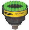 INDICATOR; LIGHT; DAYLIGHT VISISBLE; LED; GREEN; 2M CABLE; PNP; 18-30VDC - 70167611 - Allied Electronics, Inc.