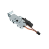 Rotary Push-to-Close Latch, Medium Size, Single Stage, Pull to open with Switch and 12 V Actuator, Bottom Trigger, Integrated Cable Mounting Bracket , Top Mount, Steel, Zinc Plate, Bright Chromate - R4-25-231-51B2-10 - Southco