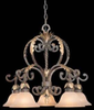 N6231-355 Mid. Chandeliers-Glass Down - 729102 - Capital Lighting, Inc.