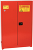 Eagle 60 gal Red Hazardous Material Storage Cabinet - 43 in Width - 65 in Height - Floor Standing - 048441-33260 - 048441-33260 - R. S. Hughes Company, Inc.