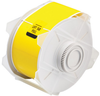 Brady B-549 Yellow Indoor / Outdoor Polyester Thermal Transfer Continuous Thermal Transfer Printer Label Roll - 2.25 in Width - 100 ft Length - 76695 - 754476-76695 - R. S. Hughes Company, Inc.