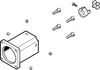 Axial kit - EAMM-A-V20-28A - Festo Corporation