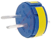 connector comp,insert only,size 22,blueinsul,2 #12 solder cup pin contact - 70141476 - Allied Electronics, Inc.