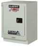 Justrite Chemcor 15 gal Silver Hazardous Material Storage Cabinet - 24 in Width - 35 3/4 in Height - 697841-13086 - 697841-13086 - R. S. Hughes Company, Inc.