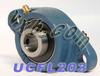 17mm Bearing UCFL203 + 2 Bolts Flanged Cast Housing - Kit7340 - NationSkander California Corporation