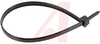 Cable Tie, 50 lb. 7.9in Max. Bun. Dia. 1.97in, Black - 70163666 - Allied Electronics, Inc.