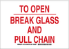 Fire Safety Sign - 127337 - Brady Corporation