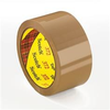 3M Scotch 372 Tan Standard Box Sealing Tape - 48 mm Width x 100 m Length - 2.2 mil Thick - 73077 - 021200-73077 - R. S. Hughes Company, Inc.