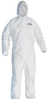 Kimberly-Clark Kleenguard A40 White 5XL Microporous Film Laminate Disposable General Purpose & Work Coveralls - 036000-27158 - 036000-27158 - R. S. Hughes Company, Inc.