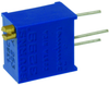 Trimmer Potentiometer, 25Kohm 25Turn Through Hole; Trimpot Type Bourns - 32K7980 - Newark, An Avnet Company