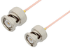 BNC Male to BNC Male Cable 6 Inch Length Using PE-047SR Coax - PE34177-6 - Pasternack