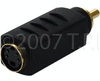 S-Video Female To RCA Male In-Line Adapter Color - SVF-P - Visual Sound, Inc.