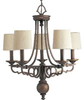 P4566-102 Mid. Chandeliers-Drum Shades - 709541 - Capital Lighting, Inc.