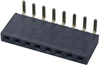 Board-To-Board Connector, Right Angle, Ssw Series, Through Hole, Receptacle, 8, 2.54 Mm Rohs Compliant Samtec - 15P2901 - Newark, An Avnet Company