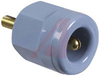 Electrical Connector; Pin Receptacle; 0.31 in.; 1.25 in.; 0.25 in. (Max.); Blue - 70120987 - Allied Electronics, Inc.