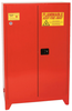 Eagle 60 gal Red Hazardous Material Storage Cabinet - 43 in Width - 69 in Height - Floor Standing - 048441-00364 - 048441-00364 - R. S. Hughes Company, Inc.