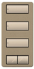Master Control Switch - RKD-H3BSRL-MS-E - Lutron Electronics Co., Inc.