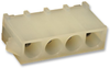 Connector, Header, 4Pos, 1Row, 6.35Mm; Pitch Spacing Molex - 91B3385 - Newark, An Avnet Company