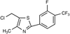 2-[3-Fluoro-4-(trifluoromethyl)phenyl]-4-methyl-5-chlorome.. - 10370 - Medical Isotopes, Inc.