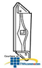 Erico Bulb Tee Clips, 1/4" Carriage Bolt - 4J2438 - TelephoneStuff.com