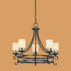 Mid. Chandeliers-Glass Up - 657149 - Capital Lighting, Inc.
