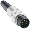 Connector; Circular Din, Plug, Solder Term, Ip40, Mates With Kfr, Kfv, Kgr, Kgv, Kv Rohs Compliant Lumberg - 23AH4042 - Newark, An Avnet Company